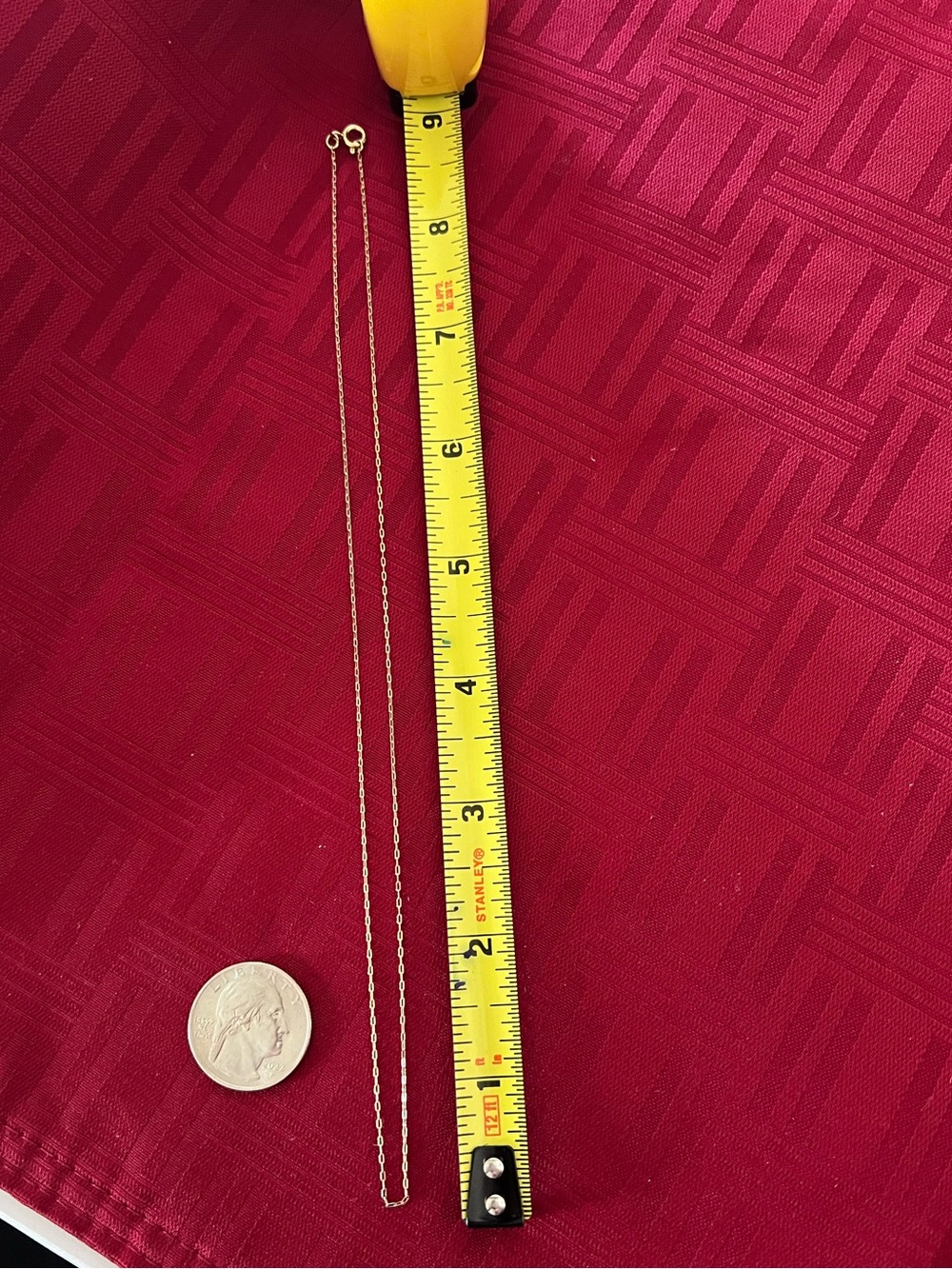 Vtg 18” 12K 1/20 Gold Filled Fine Link Dainty Cable Chain